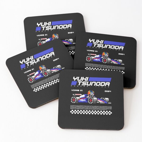 Item preview, Yuki Tsunoda Visa Cash App RB F1 Team  designed and sold by BarboneShop.