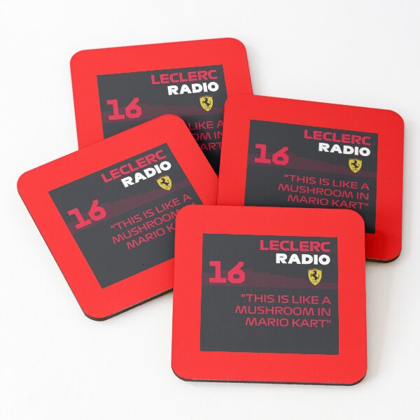 Item preview, Charles Leclerc Radio Message “This is like a mushroom in mario kart” designed and sold by myideal-shop.