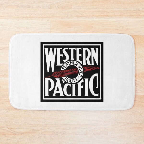 Item preview, Western Pacific Feather River Route Vintage Logo designed and sold by CharlieDesings.