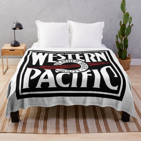 Item preview, Western Pacific Feather River Route Vintage Logo designed and sold by CharlieDesings.