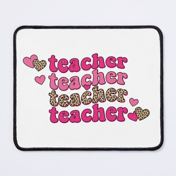 Item preview, Retro Leopard Stacked Teacher Valentine Squad designed and sold by DizzyShirts1.