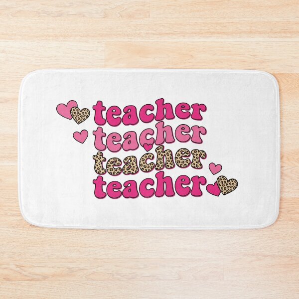 Item preview, Retro Leopard Stacked Teacher Valentine Squad designed and sold by DizzyShirts1.