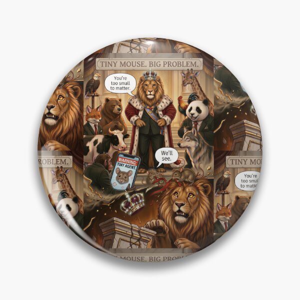 Item preview, Tiny Mouse. Big Problem. Bigger Consequences. designed and sold by SammyMorry.