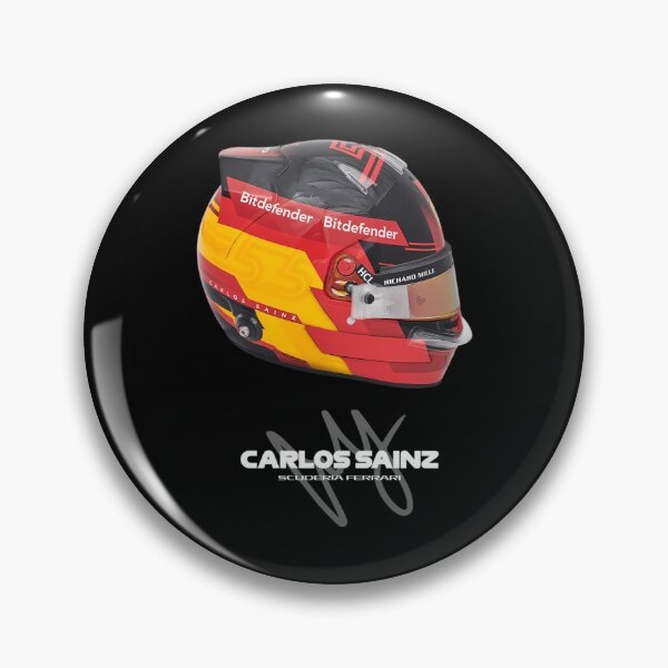 Item preview, Carlos Sainz F1 2024 Helmet  designed and sold by Rofaeb.