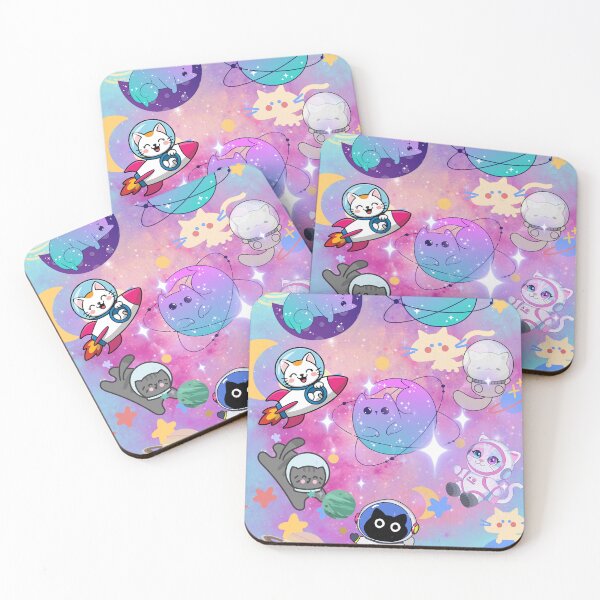 Item preview, Cats in Space designed and sold by ArtByTrishiaK.