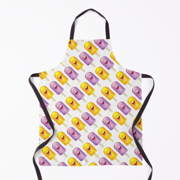 Item preview, Jolly Juicy – Ice Lolly Character Repeat Pattern Print designed and sold by Fabulosa Designs.