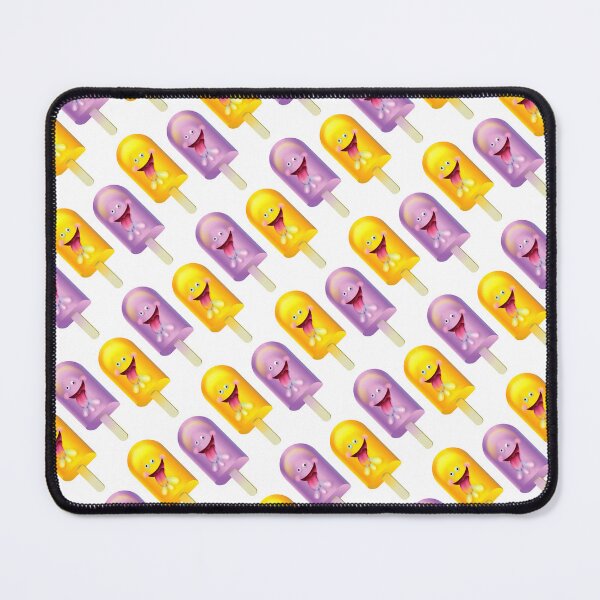 Item preview, Jolly Juicy – Ice Lolly Character Repeat Pattern Print designed and sold by Fabulosa Designs.