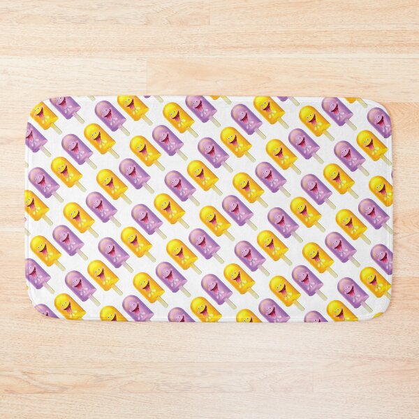 Item preview, Jolly Juicy – Ice Lolly Character Repeat Pattern Print designed and sold by Fabulosa Designs.