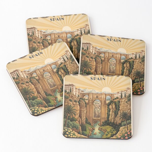 Item preview, Ronda, Spain Travel Poster designed and sold by Robert Lacy.