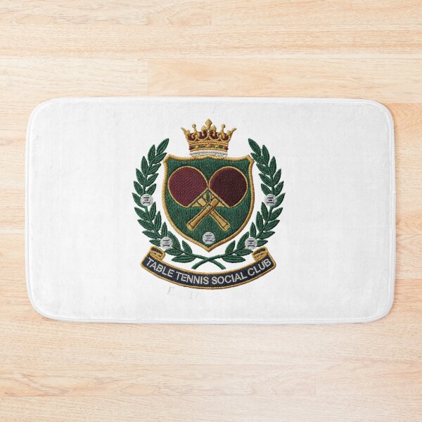 Item preview, Vintage Table Tennis Social Club Crest – Retro Ping Pong T-Shirt designed and sold by OhMyPingCo.