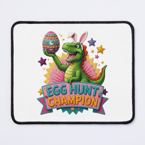 Item preview, Egg Hunt Champion – Cozy Knit Style Easter Dinosaur Design designed and sold by relso.