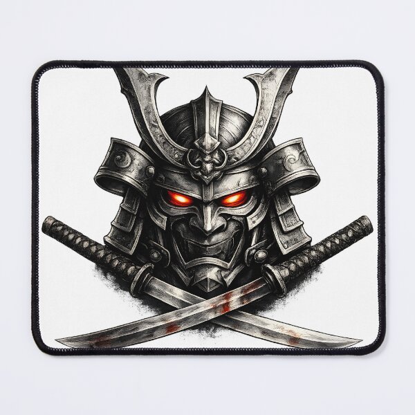 Item preview, Samurai Helmet Warrior – Katana Samurai Emblem designed and sold by CreativeMindsetLab.
