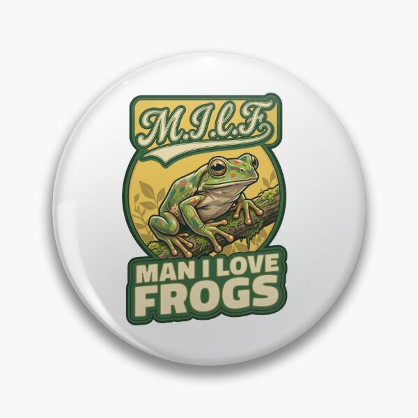 Item preview, Man I Love Frog (MILF) designed and sold by lilyquotes.