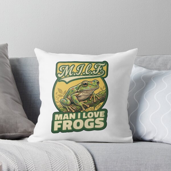 Item preview, Man I Love Frog (MILF) designed and sold by lilyquotes.