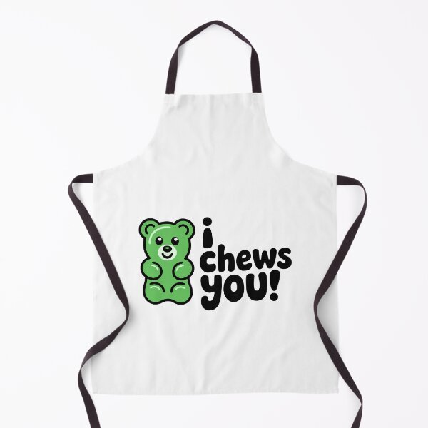 Item preview, I Chews You! Cute Gummy Bear Valentine Pun designed and sold by PMCreative.