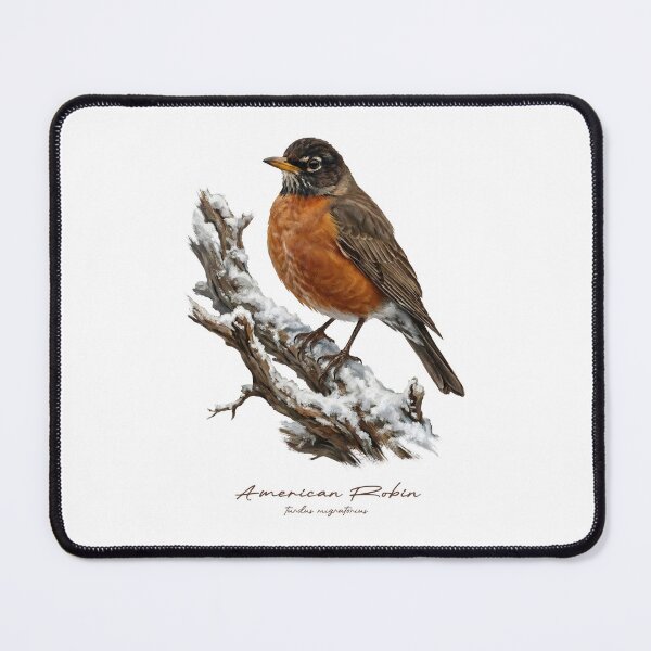 Item preview, American Robin in Winter designed and sold by Takeda-art.