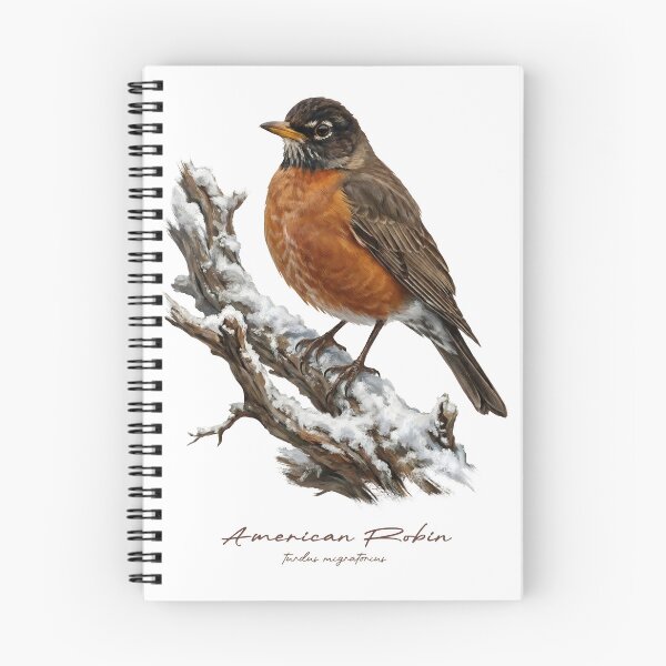 Item preview, American Robin in Winter designed and sold by Takeda-art.