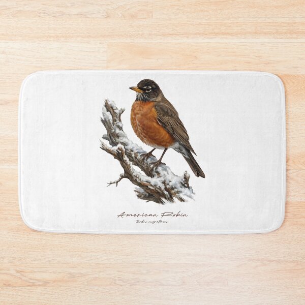 Item preview, American Robin in Winter designed and sold by Takeda-art.