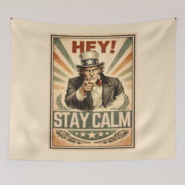 Item preview, Calm Mindset Quote Poster designed and sold by Icareis-Studios.