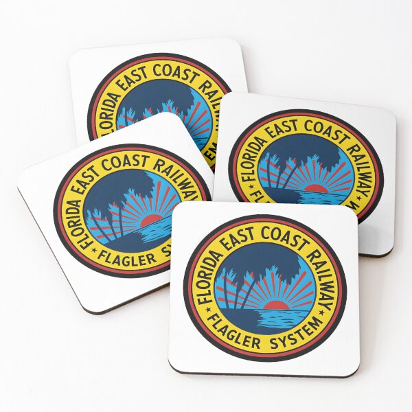 Item preview, Vintage Florida East Coast Railway Flagler System Logo designed and sold by CharlieDesings.