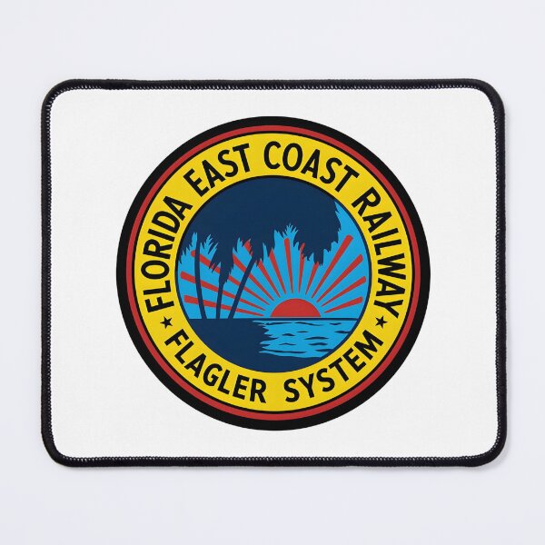 Item preview, Vintage Florida East Coast Railway Flagler System Logo designed and sold by CharlieDesings.
