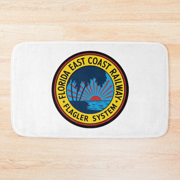 Item preview, Vintage Florida East Coast Railway Flagler System Logo designed and sold by CharlieDesings.
