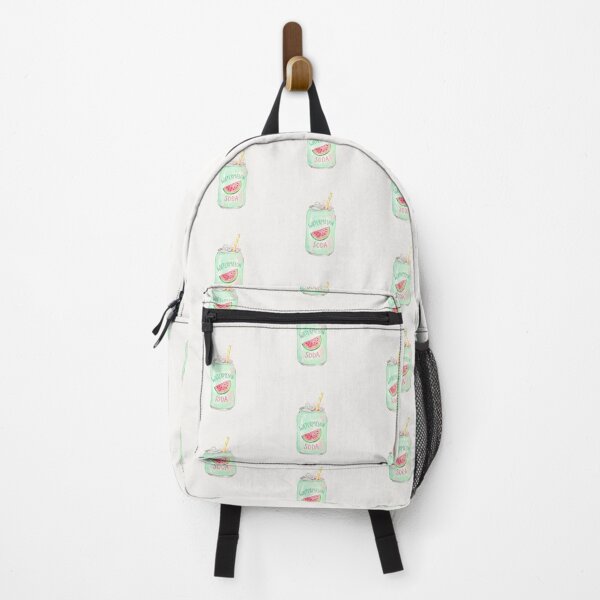 Item preview, Cute Watermelon Soda Can Sticker – Kawaii Lemon Drink Illustration, Pastel Summer Beverage Art designed and sold by Verycutethings.
