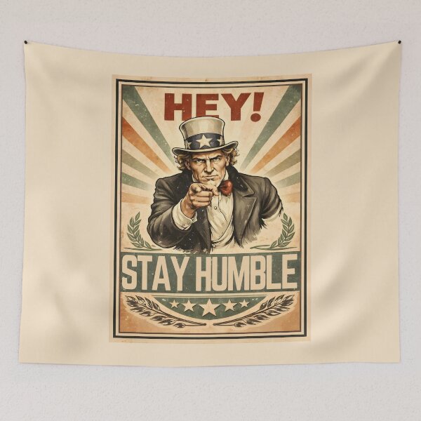 Item preview, Humility Positive Quote Poster designed and sold by Icareis-Studios.