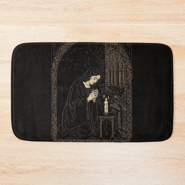 Item preview, Prayer in the Dark — Dark Sacred Devotional Art designed and sold by GeoWhimsy Studio.