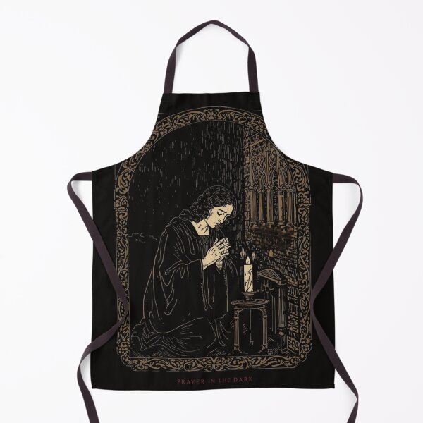 Item preview, Prayer in the Dark — Dark Sacred Devotional Art designed and sold by GeoWhimsy Studio.