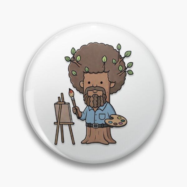 Item preview, Bob Ross Happy Little Tree designed and sold by WearWolfStudios.