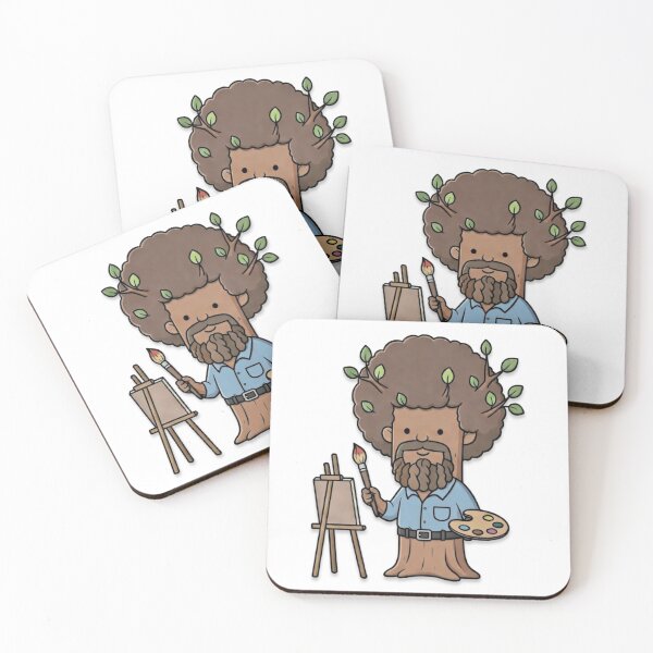 Item preview, Bob Ross El pequeño árbol feliz designed and sold by WearWolfStudios.