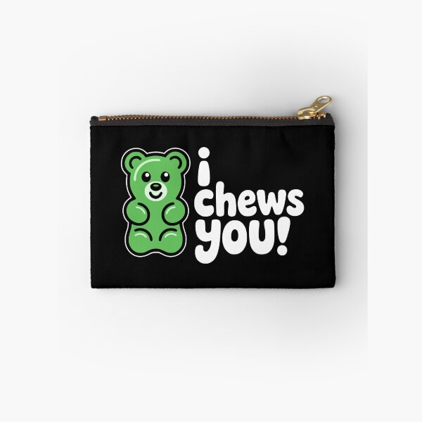 Item preview, I Chews You Cute Gummy Bear Pun designed and sold by PMCreative.