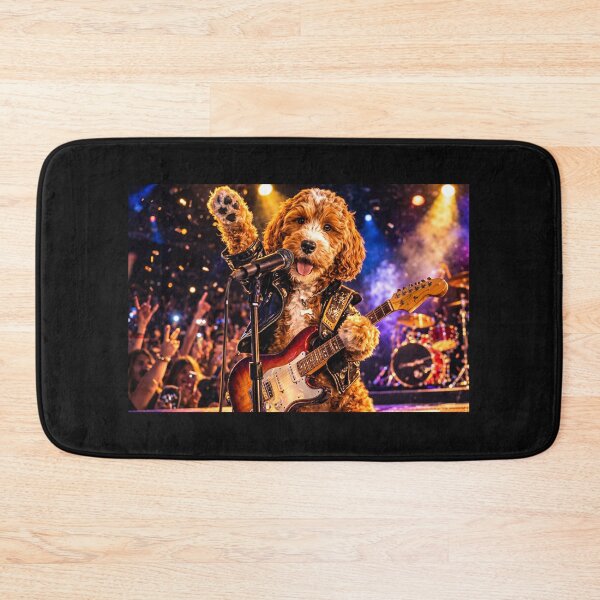 Item preview, Cockapoo Rock Star on Performing On Stage designed and sold by Paul Thompson Photography.
