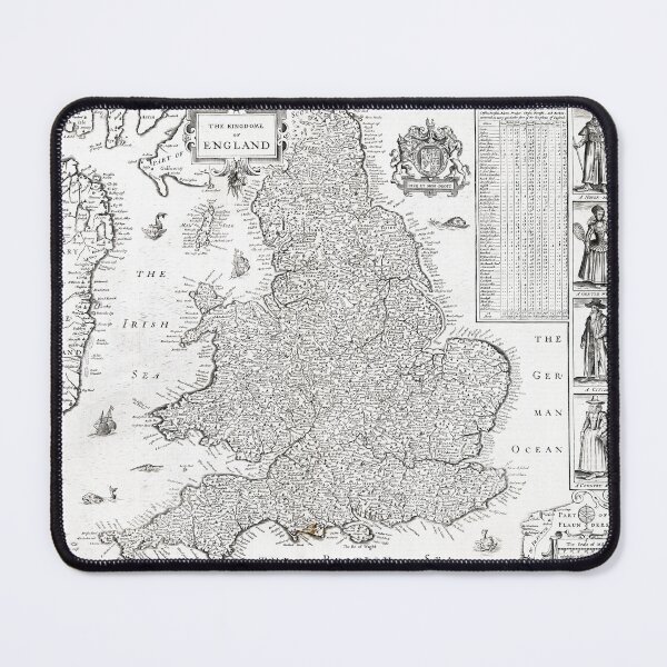 Item preview, The Kingdome of England 1676 designed and sold by colourfind.