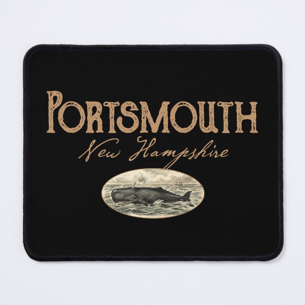 Item preview, Portsmouth New Hampshire Vintage Whale Design designed and sold by Futurebeachbum.