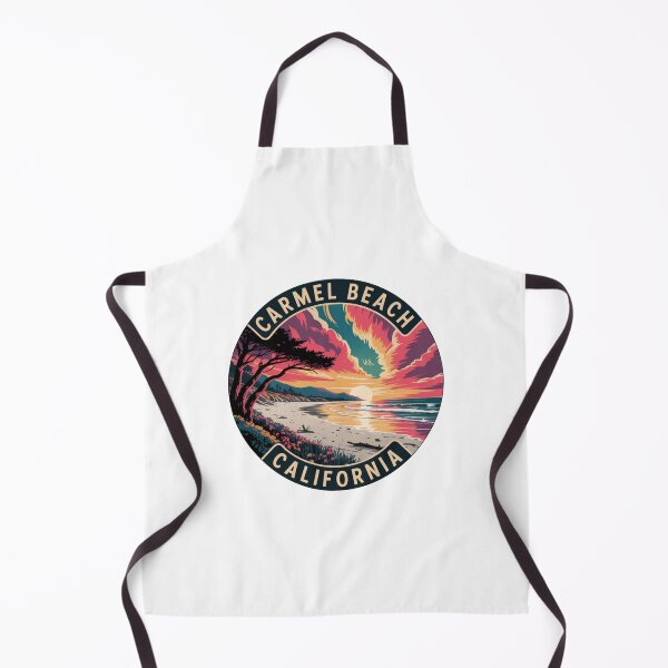 Item preview, Carmel Beach California: Windswept Cypress Sunset designed and sold by CircinusStore.