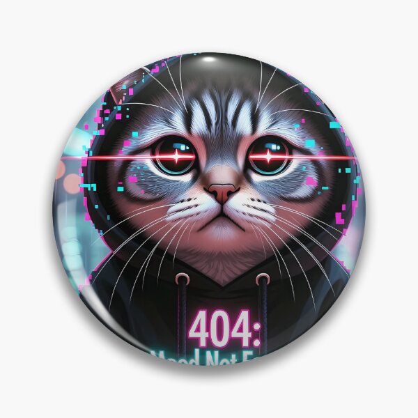 Item preview, Sad cat designed and sold by Pixelated Meow.