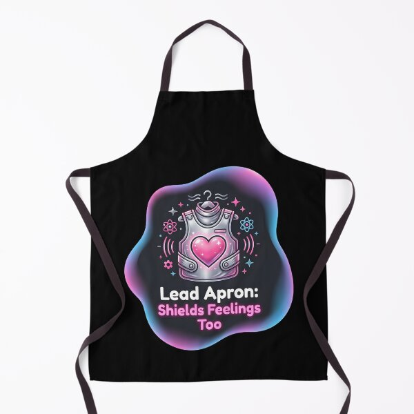 Item preview, Lead apron: Shields feelings too | Radiology designed and sold by SocialStaticz.