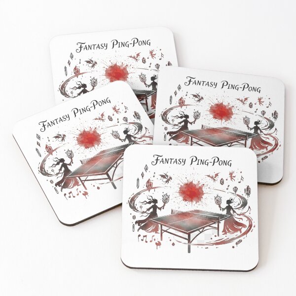 Item preview, Fantasy Ping Pong Battle – Witches Dark Magic Paddle Table Tennis T-Shirt designed and sold by OhMyPingCo.