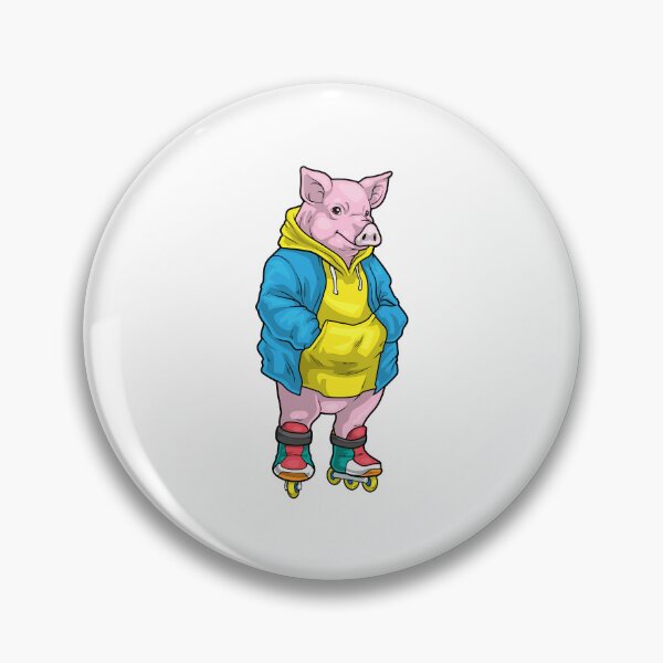 Item preview, Pig Inline skating Inline skates Sports designed and sold by Snabdesign84.