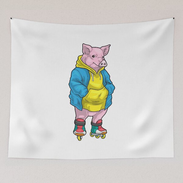 Item preview, Pig Inline skating Inline skates Sports designed and sold by Snabdesign84.