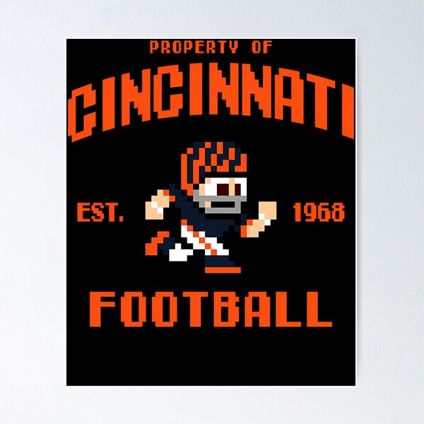 Item preview, Property of Cincinnati Bengals Football  designed and sold by Vwon.
