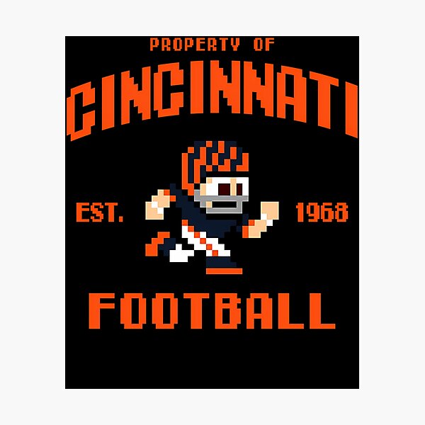 Item preview, Property of Cincinnati Bengals Football  designed and sold by Vwon.