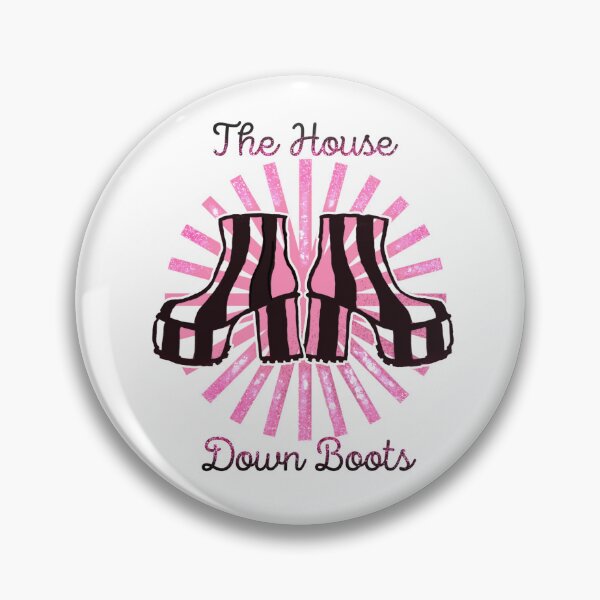Item preview, The House Down Boots designed and sold by MsBrillMakes.