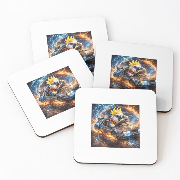 Item preview, Time-Traveling Cockatoo Adventure designed and sold by teddy815.
