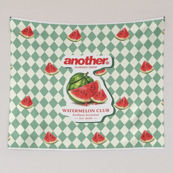 Item preview, Juicy Watermelon Aesthetic Illustration | Fresh Summer Fruit Design designed and sold by SergeyDigital.