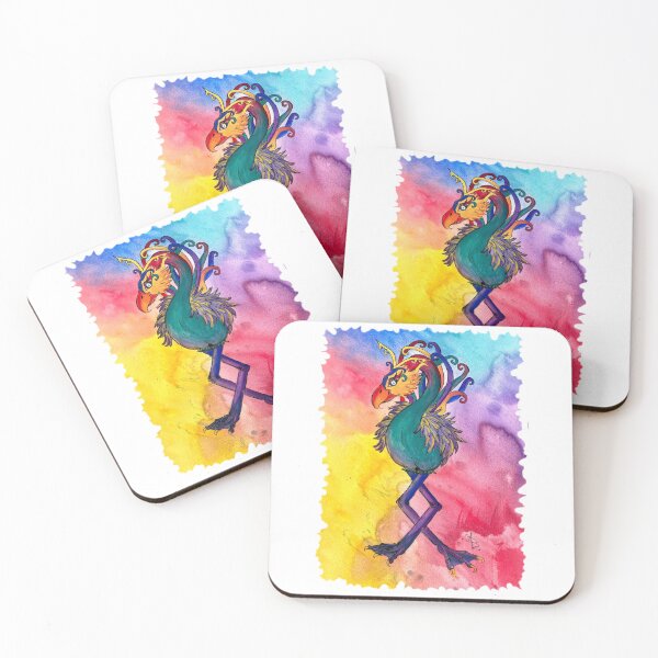 Item preview, Colourful Watercolour Bird Illustration  Live Full Colour  designed and sold by Live Full Colour.