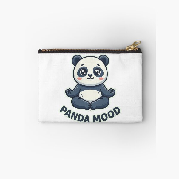 Item preview, Panda Mood Cute Meditation Panda Funny Panda Design designed and sold by SarcasmThreads.
