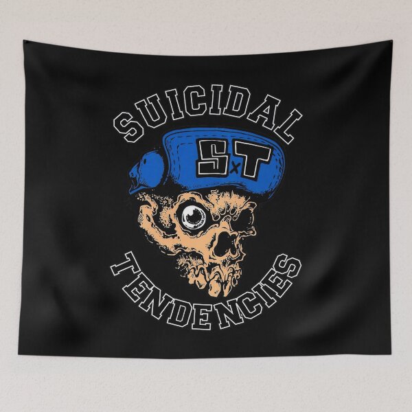 Item preview, suicidal tendencies skull designed and sold by dirgay000.